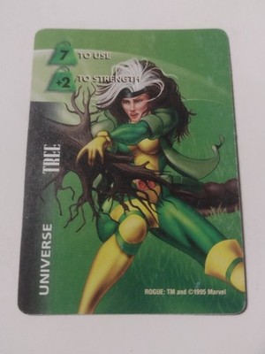 1995 Fleer Marvel Over Power Trading Card Game Universe Tree Rogue