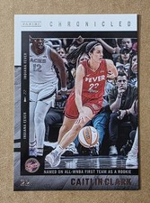 2025 Panini Chronicled Caitlin Clark WNBA #17 Indiana Fever ROY