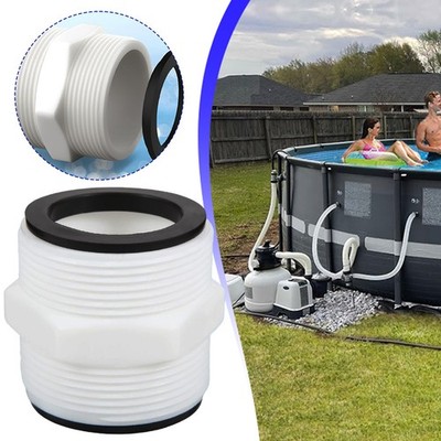 Für Intex Coleman Pumpen Schläuche Pool Schlauchverbinder 38mm Poolanschlussset