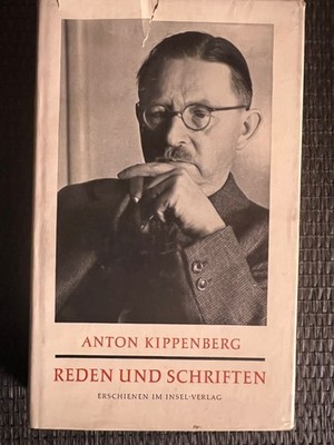 Reden und Schriften von Anton Kippenberg |   649