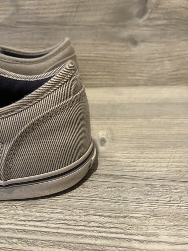Womens Vans Off the wall Skateboarding Silver grey Shoes Size 8.5 - Picture 15 of 21