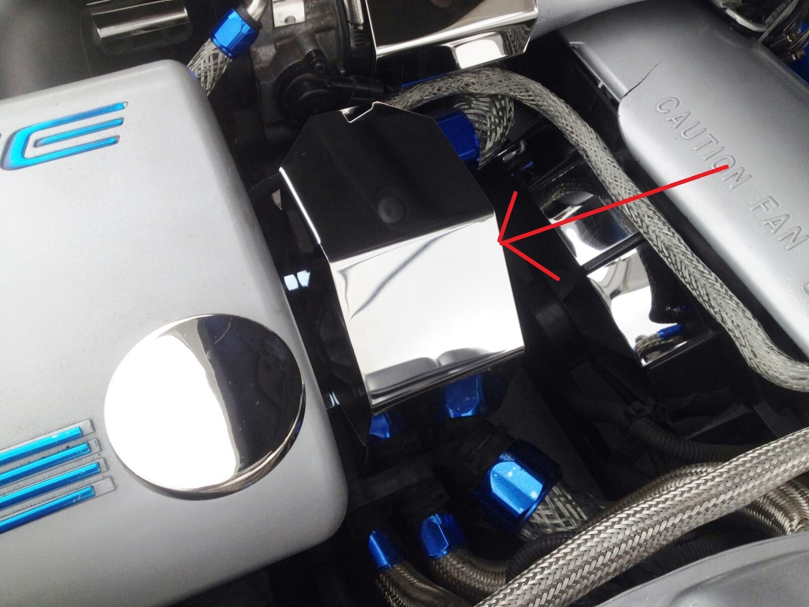 Camaro LS1 19982002 Stainless 17 Pc ENGINE COVER KIT w CHROME CAPS dress up eBay