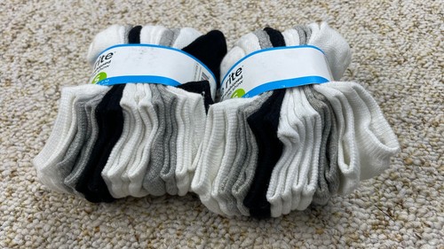 Stride Rite Boys Cotton No Show Multi color Socks 16 Pair SMALL 7-10 - Picture 12 of 23