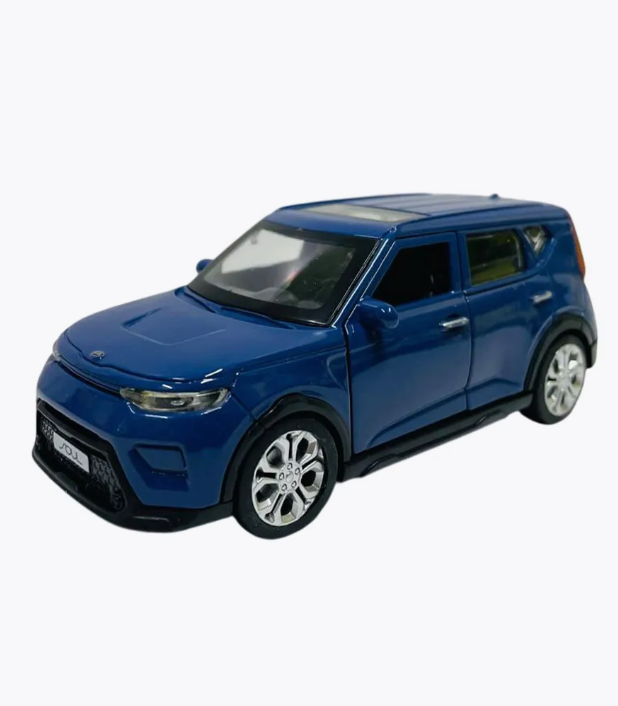 Modellino KIA Soul In Metallo &ndash; Scala 1/36, Colore Verde Chiaro, Auto Giocattolo Da Collezione