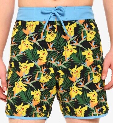 mens pokemon swim trunks