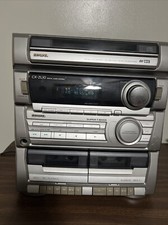 Vintage 1999 Aiwa CX-ZL10 Audio System CD3 Radio System Only, POWERS ON