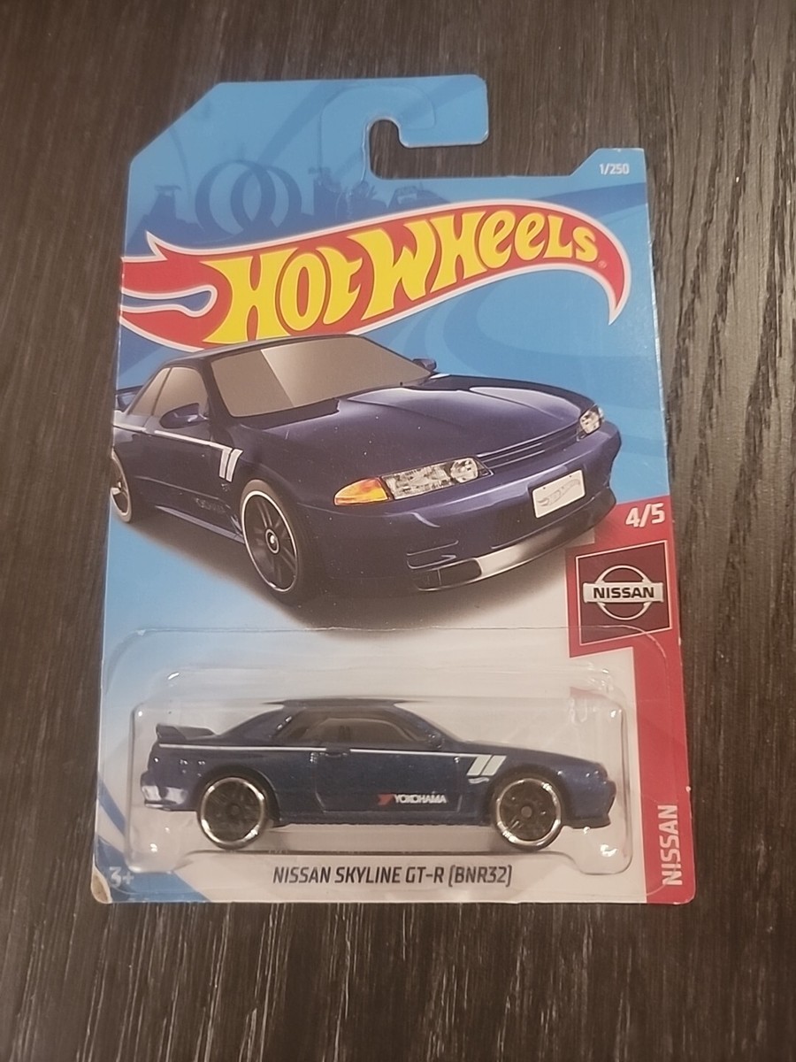 Hot Wheels Nissan Skyline GT-R BNR32 * Blue * Super Fast Shipping