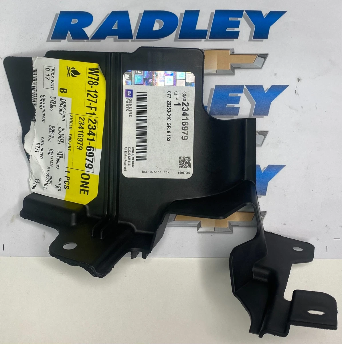 NEW GM OEM SHIELD- GENERAL MOTORS GMC 23416979 | eBay
