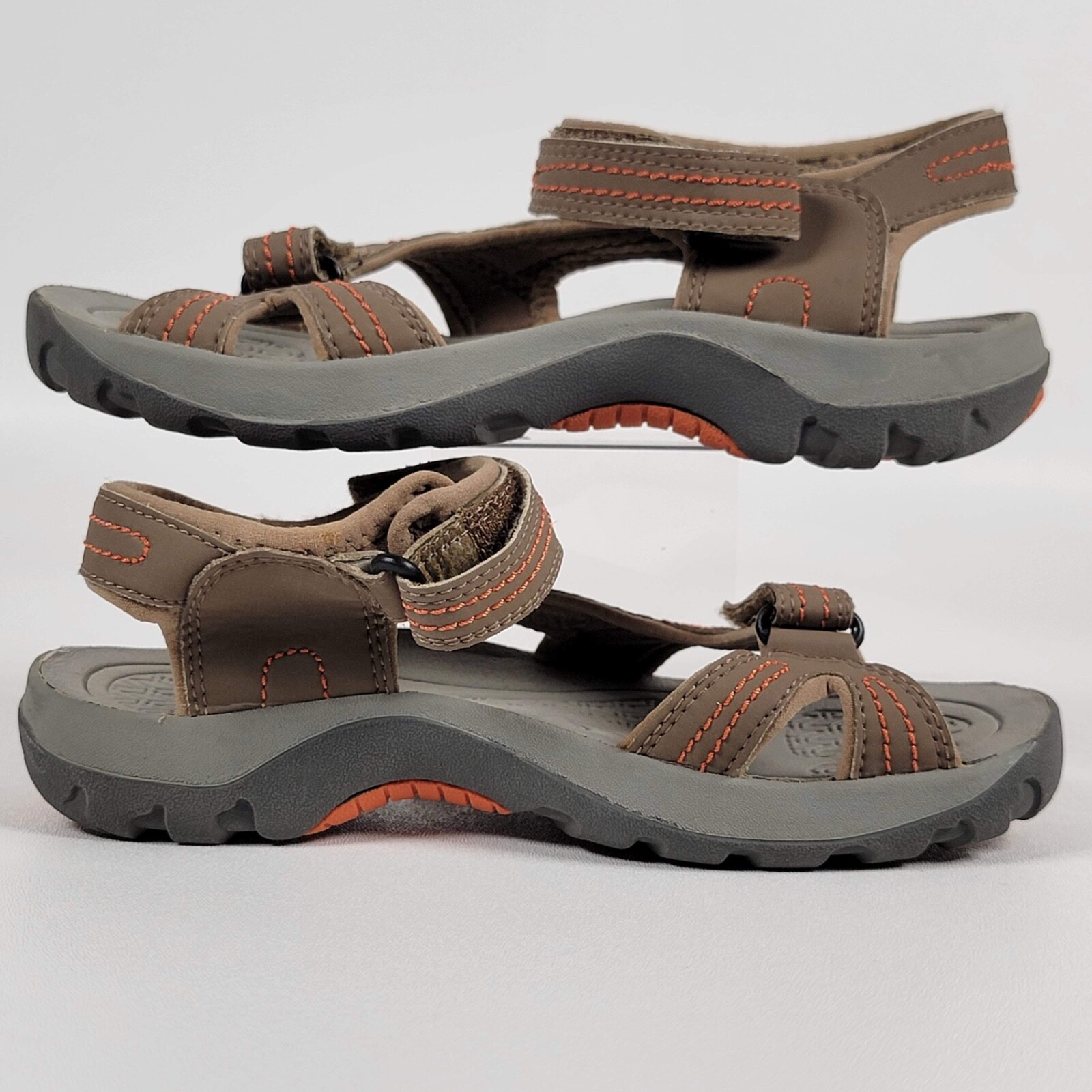 Sandali sportivi da trail Keen da bambino taglia US 3 35 beige arancioni