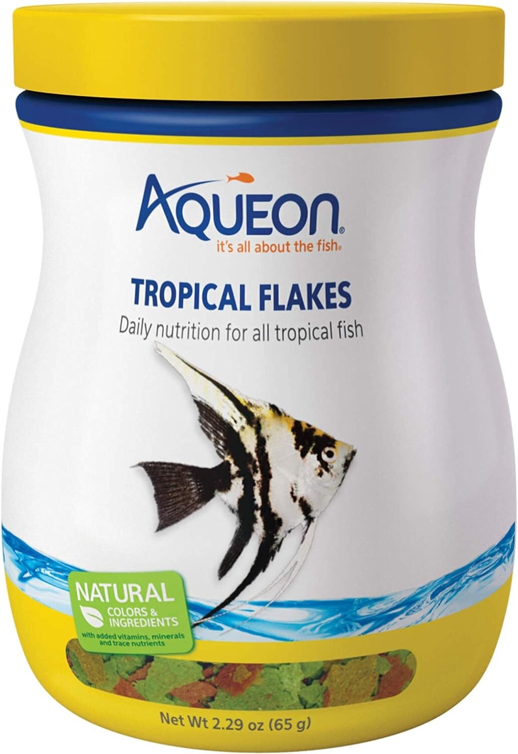 Aqueon Tropical Flakes Fish Food, 2.29-Ounce [NEW]