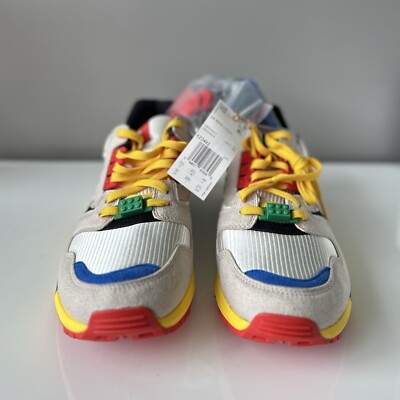 Adidas ZX 8000 LEGO Men Size US10 limited edition shoes FZ3482