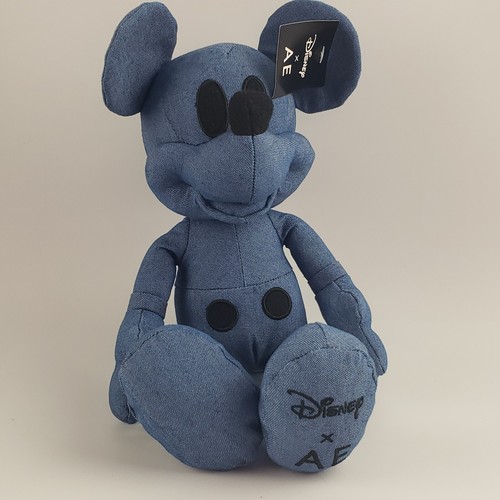 Vaquero azul de peluche Disney Mickey Mouse X AE American Eagle Collab edición especial - Imagen 7 de 11