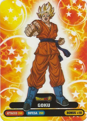 Lamincards Dragon Ball S Diramix Torneo Del Potere GOKU N 35