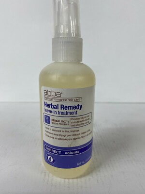 Abba Pure performance herbal leave in treatment 4.3 oz