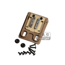 Tactical Interface 4-Hole Helmet Shroud Adapter Plate for GSGM DPAM NVG Mount