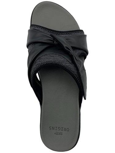 Earth Origins Slide Sport Sandals Shyla Black - Picture 2 of 3