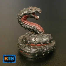 D&D Miniature and Card - Fiendish Snake #50 - Dungeons and Dragons - RPG
