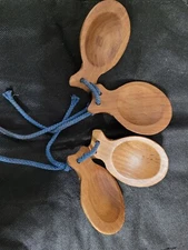 Lucero Tena Wooden Castanets (Spain)