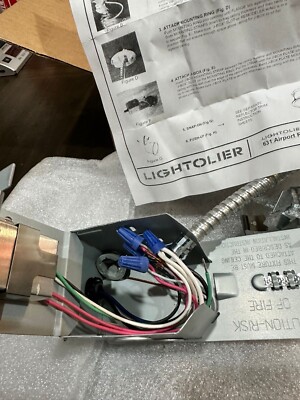 Lightolier Non-Ic, 4 1/2 Aperture, Mr16 Frame-In Kit - C4Lv