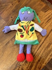Vintage The Letter People Miss V Vegetables Plush. Puppet Only