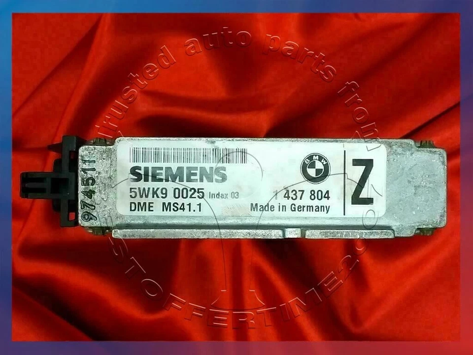 BMW 3 5 series E36 E39 2.8i M52 ENGINE ECU DME MS41.1 CONTROL MODULE 1437804 - Изображение 2 из 4