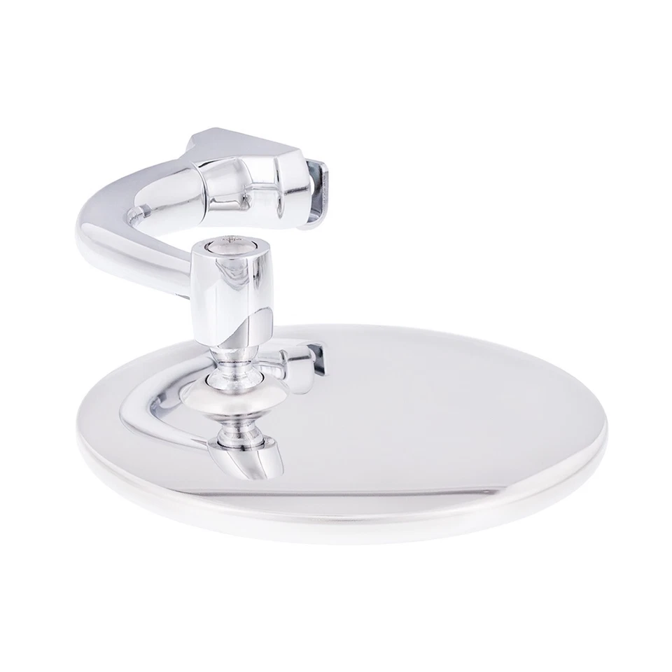United Pacific 4" Curved Arm Peep Mirror w/Convex Mirror Glass - Single Mirror - Изображение 4 из 4