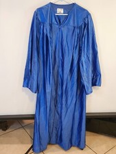 Blue Graduation Gown Herff Jones 5'5"-5 6 Halloween Costume Cosplay