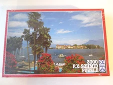 FX Schmid -Isola Bella Lago Maggiore/Italia -3000 Piece Jigsaw Puzzle -NIB- (S1)