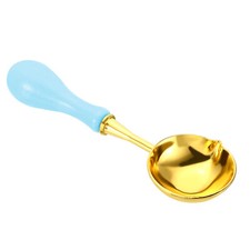 4" Cire Sceau Cuillère Étanchéité Fonte pour Cire Sceau Tampon Ciel Bleu