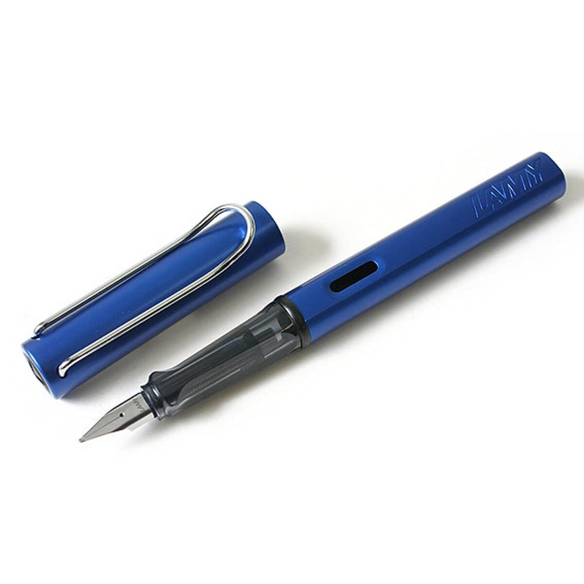 Lamy AL-Star Füller Ocean Blue – Inkl. 5 Schwarze Tintenpatronen, Mit Clip (Modell 28F)