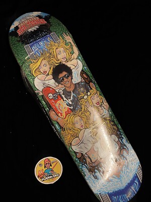RARE SIGNED Nick Tucker Debut Pro Primitive Skateboard Deck Splash