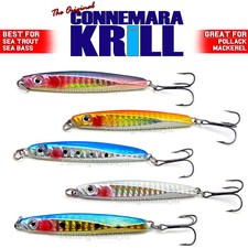 Connemara Krill Sea Fishing Sprat Jig Spinners Sea Trout Bass Mackerel Pollack