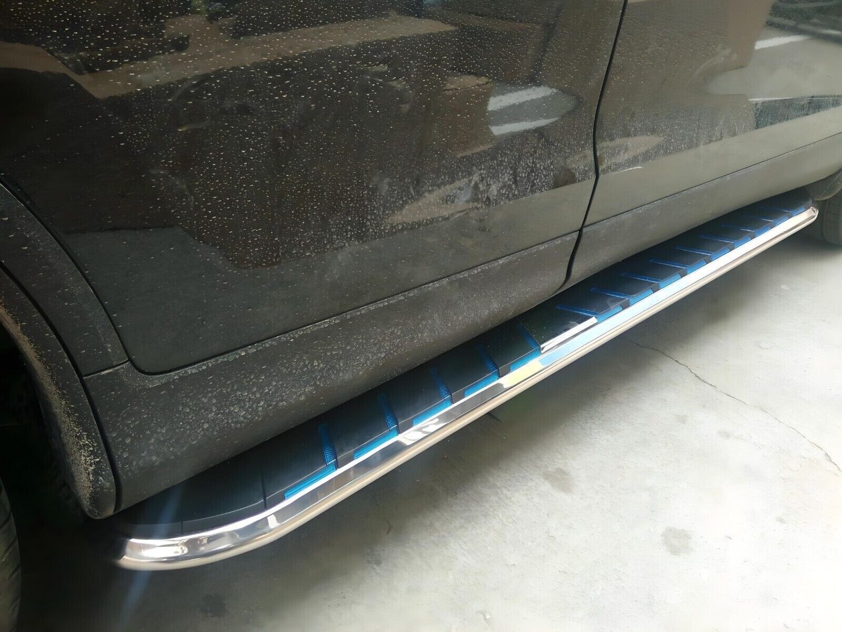Running Boards For Jeep Grand Cherokee L 2022-2025 - Black Fixed Side Steps With Brackets, Easy Bolt-On Installation