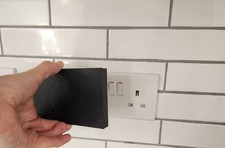 DOUBLE Socket Shield - TYPE C - Masking Cover for Paint Spraying