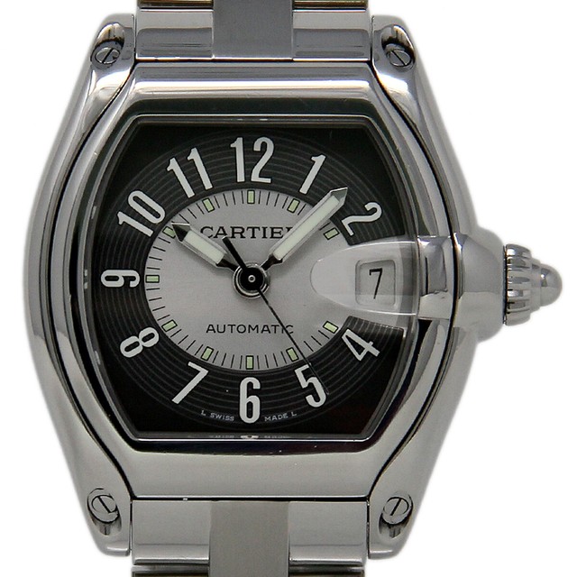 Cartier Roadster Black/Gray Men's Watch 
