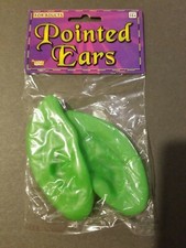 Prosthetic Pointed Green Costume Ears 50 off