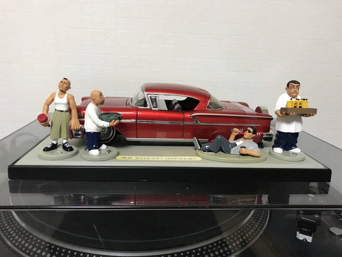 ミニカー Jada HOMIE Rollerz 1/24 Jada Toys 1/24 Homie Rollerz 39' Chevy Delivery (Grey and