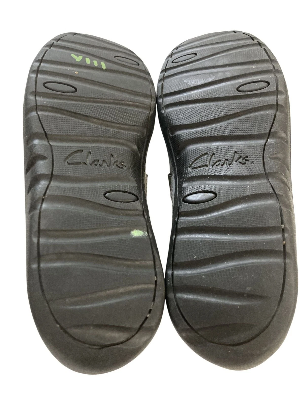 Scarpe slip on Clarks donna taglia 10M grigie casual in pelle