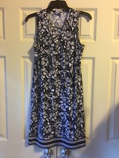 MICHAEL KORS Sleeveless Lace-up Shift Dress Womens Size XS NEW