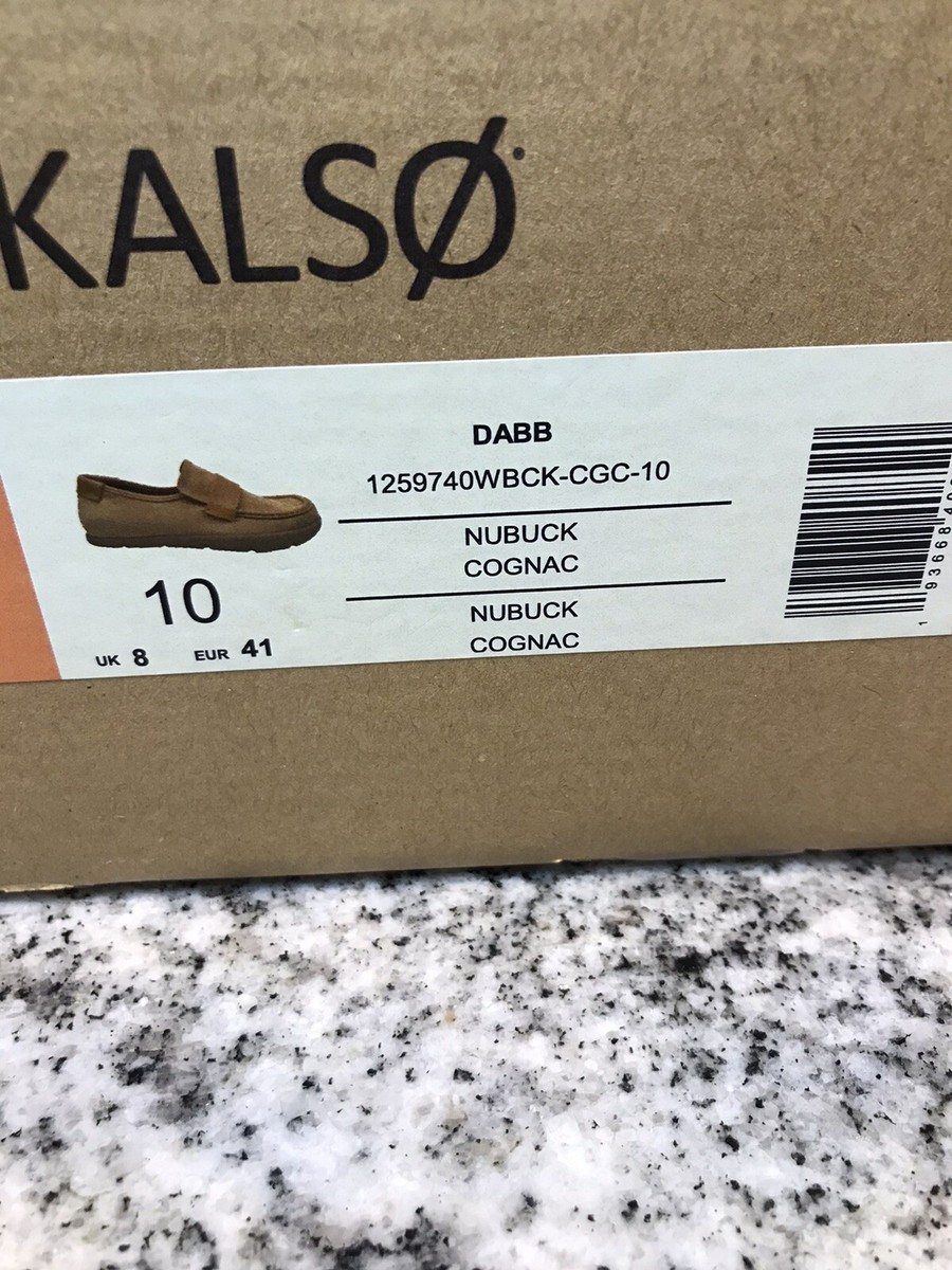 kalso earth shoes 10 womans DABB nubuck cognac brown new in  display picture 3