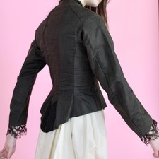 Vintage Victorian 1890s Gothic Bodice