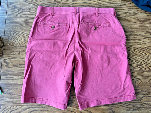 Izod Saltwater Womens stretch light melon color shorts - 34 Waist, 10 inseam - Picture 3 of 4