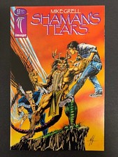 SHAMAN'S TEARS #12 *HIGH GRADE!* (VALIANT, 1995)  HTF LAST ISSUE!  LOTS OF PICS!