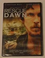 Rescue Dawn DVD  New sealed starring Christian Bale and Steve Zahn