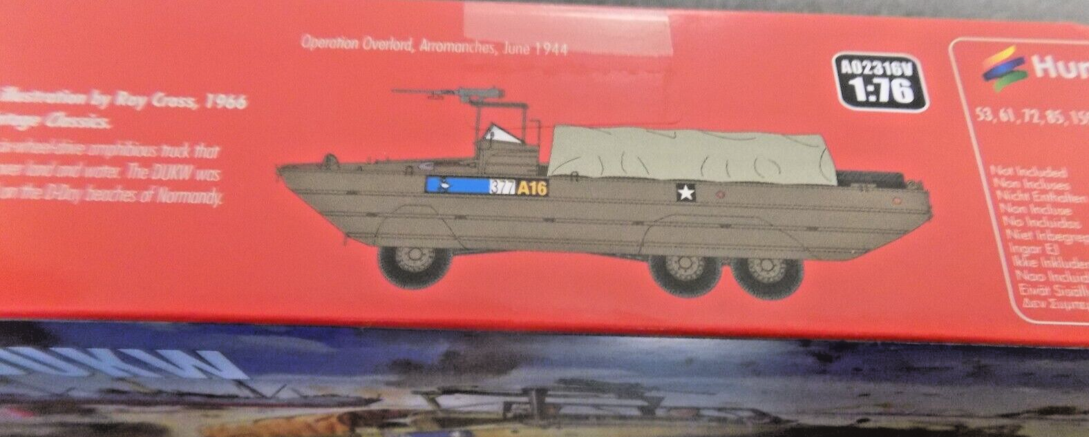 Airfix A02316V DUKW 1 76 Military Vehicle for sale online eBay