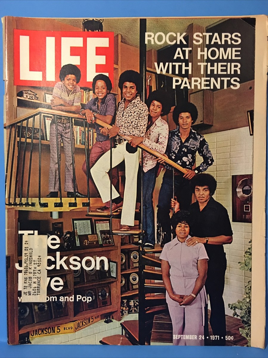 LIFE マイケルジャクソン特集 LIFE MAGAZINE, MICHAEL JACKSON FIVE , September 24, 1971 | eBay