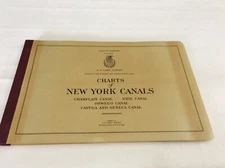 1952 US ARMY LAKE SURVEY CHARTS OF NEW YORK CANALS