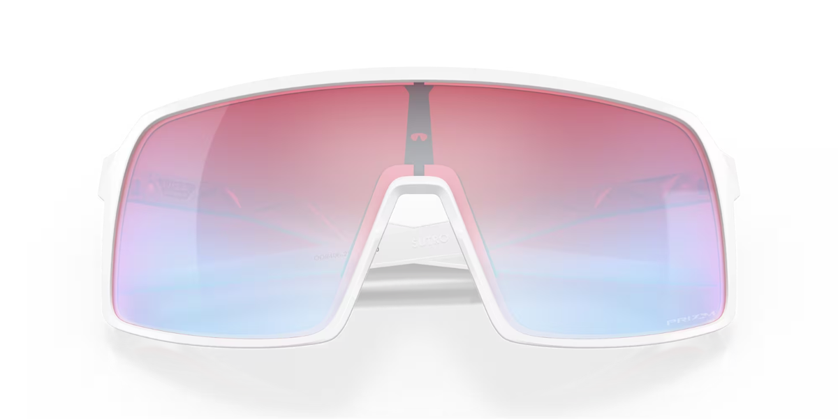 Oakley SUTRO Sunglasses OO9406-2237 Polished White Frame / PRIZM