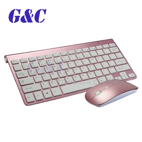 Slim 2.4GHz Cordless Wireless Keyboard and Mouse Set For PC MAC Laptop Tablet - Picture 20 of 20