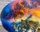 Jim  "Kirwan" Original Painting "Santuary Surrealistic 1979  " 34" x 48" — photo 4